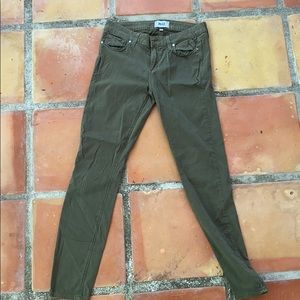 Paige green pants